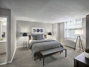 Philadelphia apartment for rent - Bedroom With Expansive Windows at The Franklin Residences, Philadelphia, PA