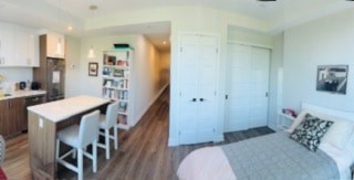 Floor plan for studio, 1 bath, 467 sqft
