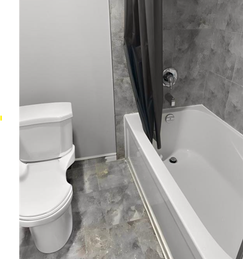 Floor plan for studio, 1 bath