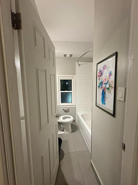 Floor plan for studio, 1 bath
