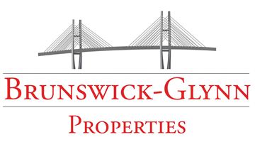 Brunswick apartment for rent - A bridge is depicted above the company name Brunswick-Glynn Properties.