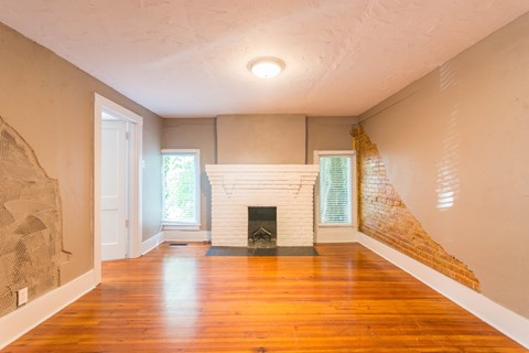Floor plan for 1 bed, 1 bath, 1000 sqft