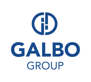 Depew apartment for rent - A logo with the text "GALBO GROUP" in blue.