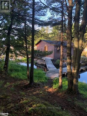 The Archipelago (Archipelago South) house for rent - A cabin is surrounded by trees and rocks.