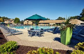 Farmington Hills apartment for rent - our resort style swimming pool is the centerpiece of our community