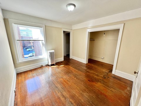 Floor plan for 1 bed, 1 bath