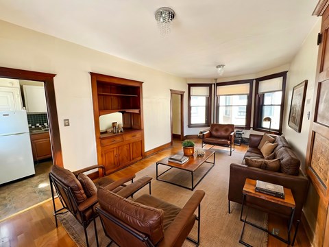 Floor plan for 1 bed, 1 bath