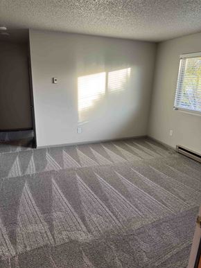 Colorado Springs apartment for rent - A room with a carpeted floor and a window letting in sunlight.