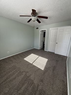 Dallas apartment for rent - A backyard with a pool and a patio area.