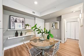 Pompano Beach apartment for rent - A dining room with a table and chairs.