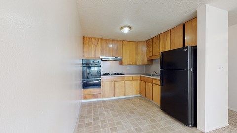 Floor plan for 2 beds, 1 bath, 800 sqft