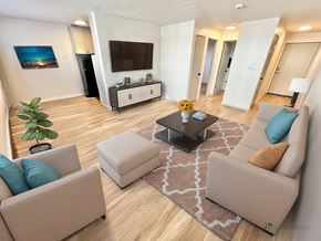 Denver apartment for rent - A building with the words "Mind Body Health" on the front.