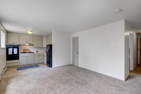 Floor plan for studio, 1 bath