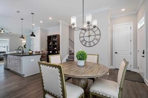 Lewis Center apartment for rent - A dining room with a round table and chairs.