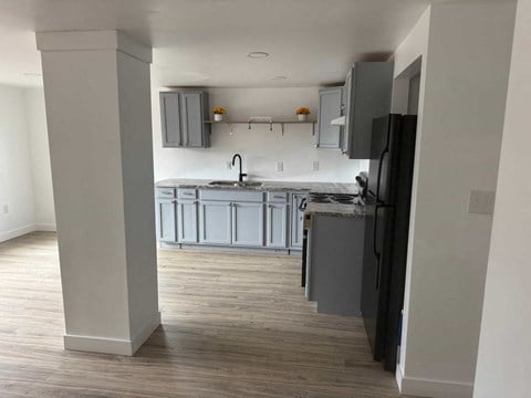 Floor plan for 2 beds, 1 bath, 720 sqft