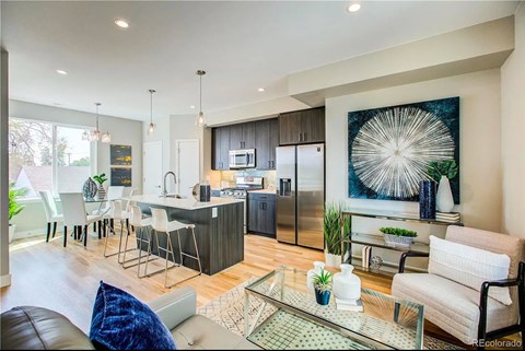 Floor plan for 2 beds, 2.5 baths, 1159 sqft