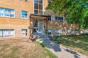 Burlington apartment for rent - A building with the number 239 on it.