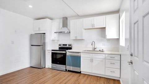 Floor plan for 1 bed, 1 bath, 575 sqft