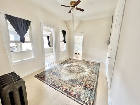 Floor plan for studio, 1 bath