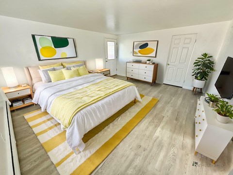 Floor plan for studio, 1 bath