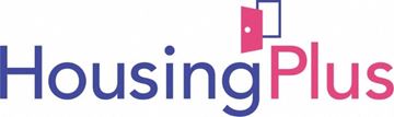 Brooklyn apartment for rent - A logo with the words Housing Plus.