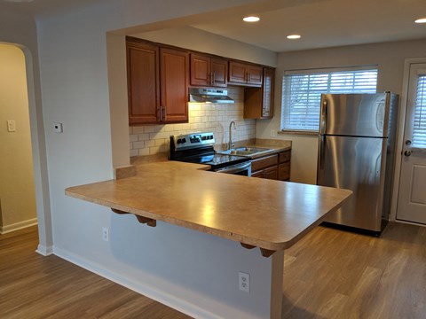 Floor plan for 2 beds, 1 bath, 680 sqft