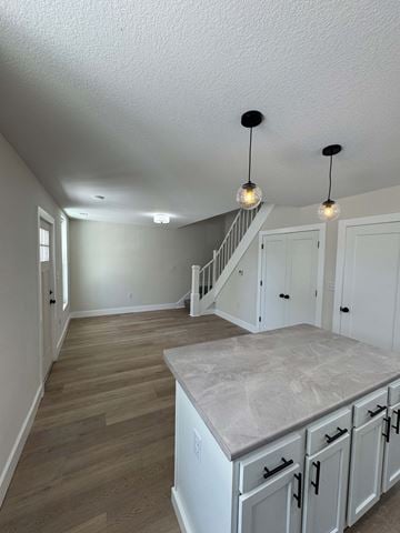 Cridersville apartment for rent - A kitchen with a countertop and cabinets.