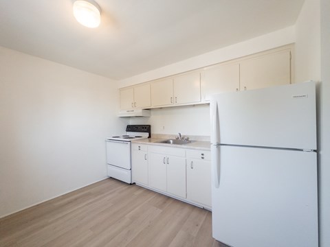 Floor plan for 4 beds, 1 bath