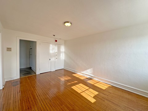 Floor plan for studio, 1 bath
