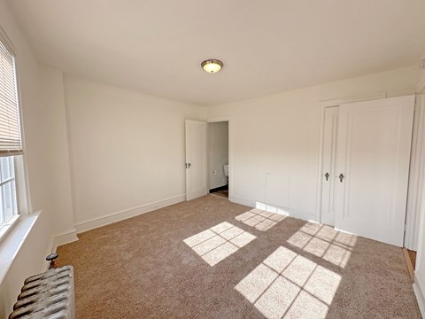 Floor plan for 1 bed, 1 bath