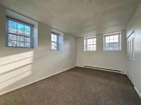 Floor plan for 2 beds, 1 bath