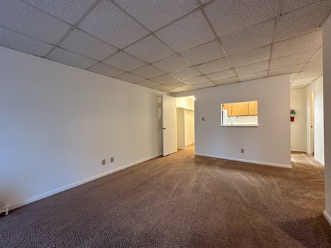 Floor plan for studio, 1 bath