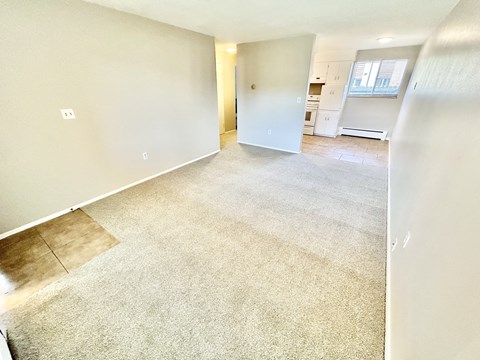 Floor plan for 1 bed, 1 bath