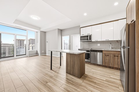 Floor plan for 2 beds, 2 baths, 1003 sqft