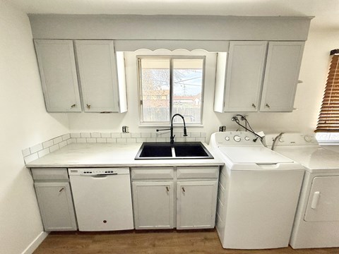 Floor plan for 2 beds, 1 bath