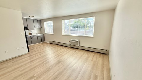 Floor plan for studio, 1 bath, 450 sqft