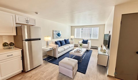 Floor plan for 2 beds, 1 bath, 800 sqft