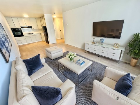 Floor plan for 1 bed, 1 bath, 600 sqft
