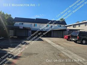 Escondido apartment for rent - A building with the address 331 E Washington Ave is managed by City Property Management Inc.