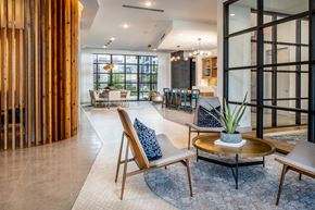 Houston apartment for rent - Resident Lounge Standard in the Heights