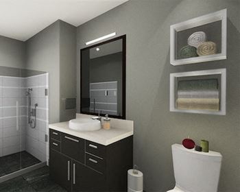 Ceramic tile bathrooms & showers