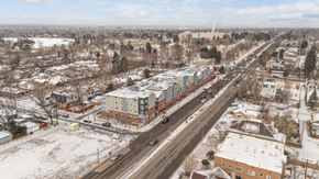 Denver apartment for rent - drone shot of 1601