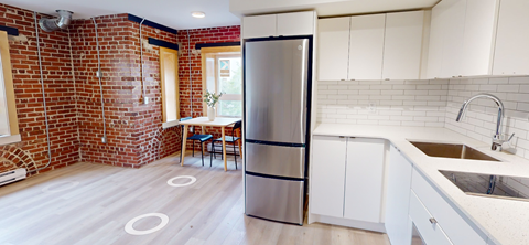 Floor plan for studio, 1 bath, 322 sqft