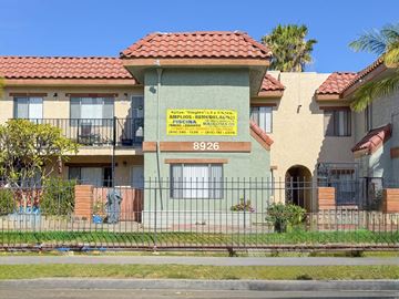 North Hills apartment for rent - A building with a sign that says 8926 on it.