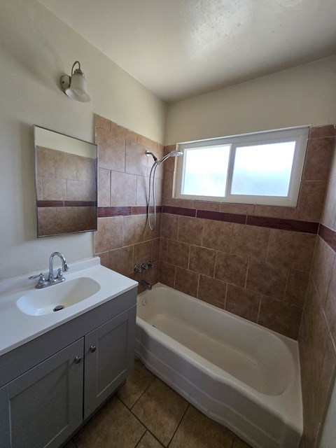 Floor plan for 3 beds, 2 baths