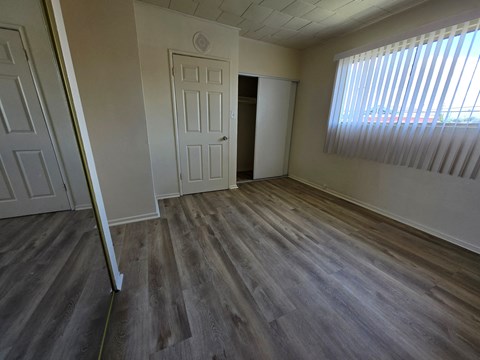 Floor plan for 1 bed, 1 bath