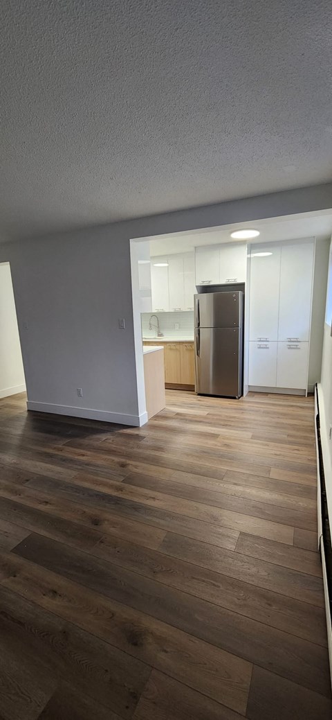 Floor plan for 1 bed, 1 bath