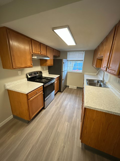 Floor plan for 3 beds, 2 baths