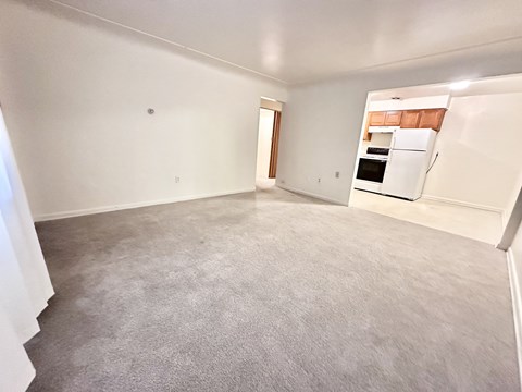 Floor plan for 1 bed, 1 bath
