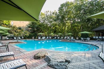 Stone creek at brookhaven apartment homes swimming pool and sundeck